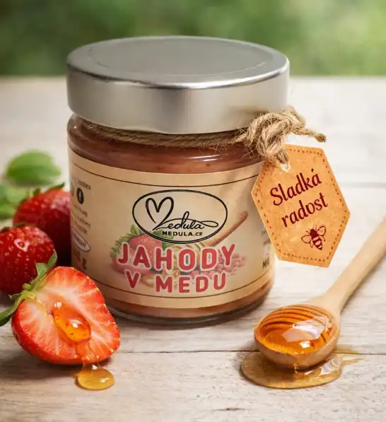 Jahody v medu 240 g
